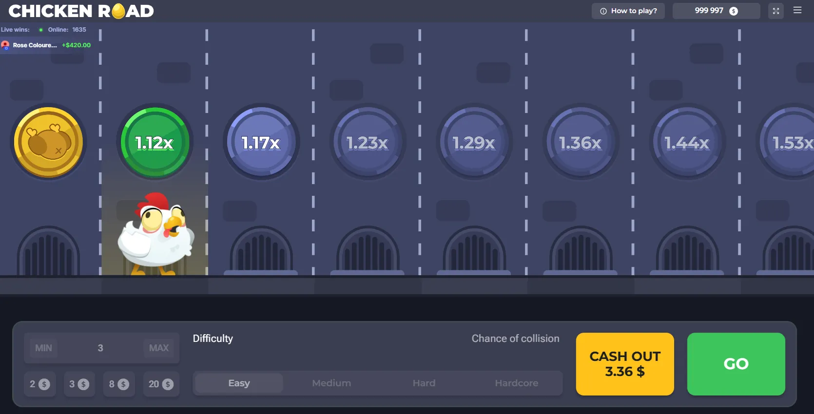 Chicken Road free play and demo mode