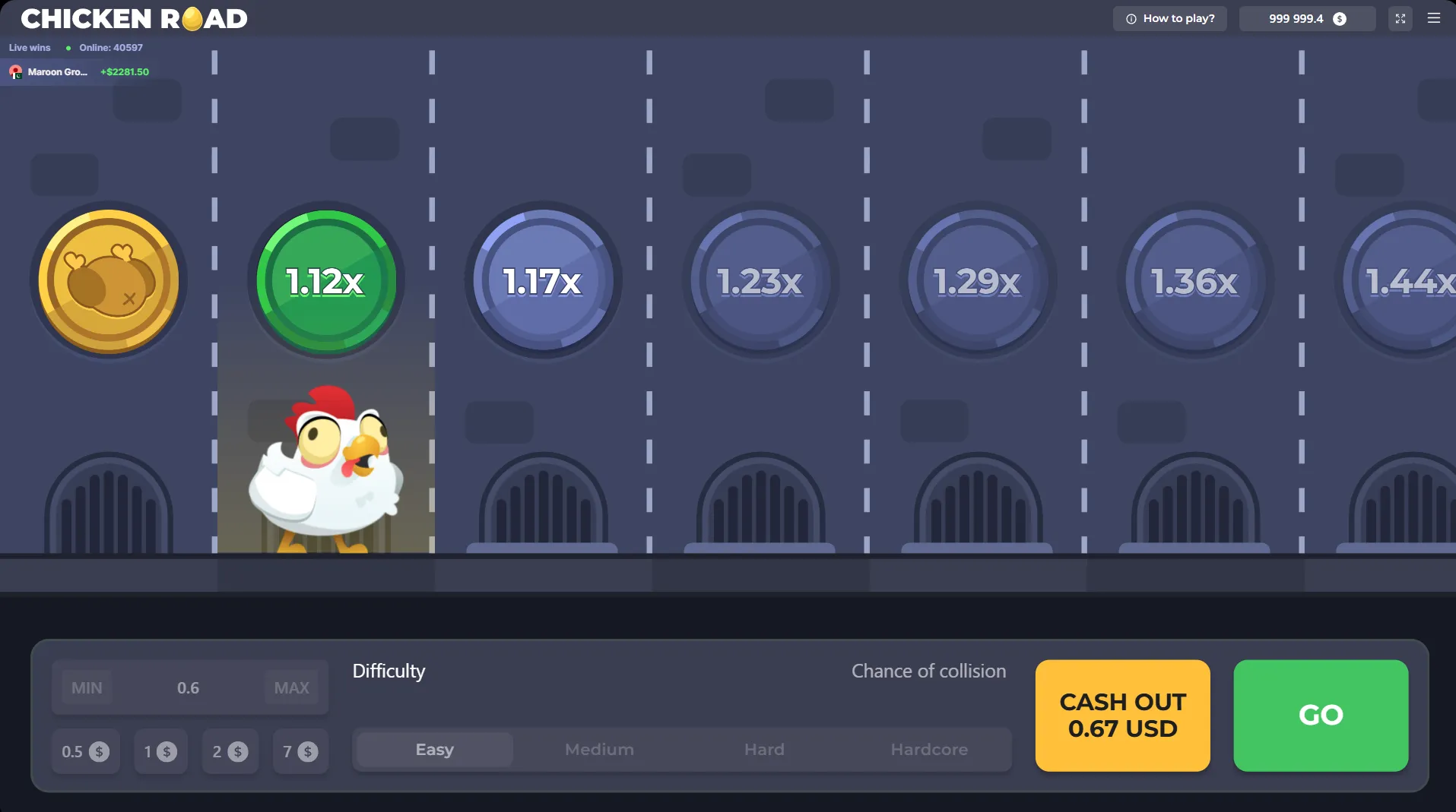 Chicken Road — fiche technique du jeu